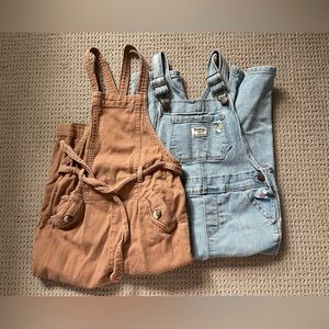Overalls bundle! Size 4T 💕 (Zara and OshKosh)
